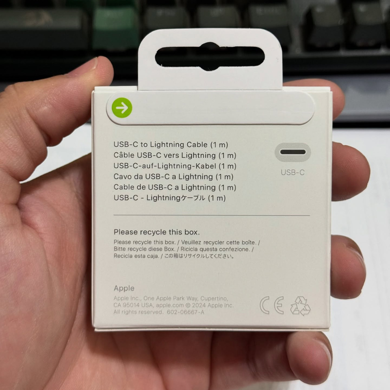 Cabo USB-C/Lightning 1 Metro  (Original®)