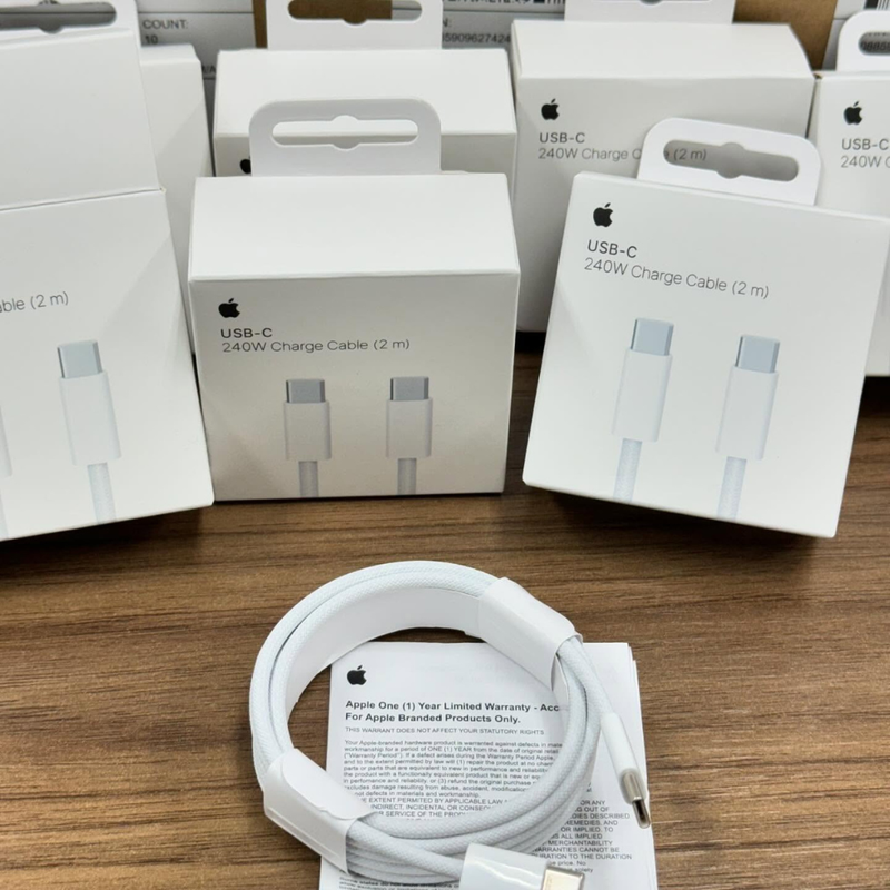 Cabo USB-C / USB-C 240W 2 Metros (Original®)