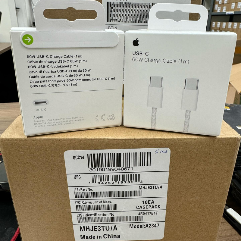 Cabo 60W USB-C/USB-C 1 Metro  (Original®)