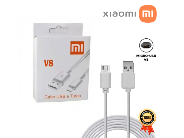 Cabo USB/V8 1 Metro  (Original BR®)(Android)