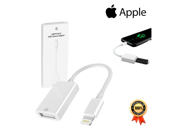 Cabo Adaptador Lightning  OTG 0.3  (Original®)