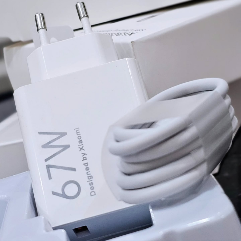 Kit Carregador Xiaomi 67W  (Original®)