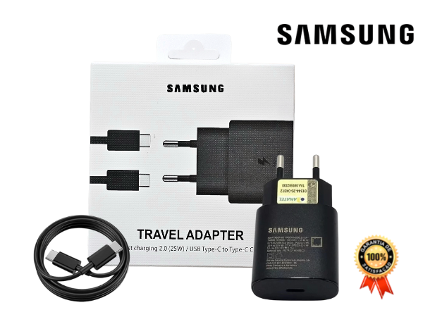Kit Carregador Samsung 25W Travel Adapter (Original®)