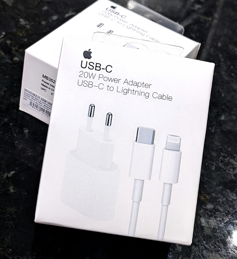 Kit Carregador 20W USB-C/Lightning  (Original®)
