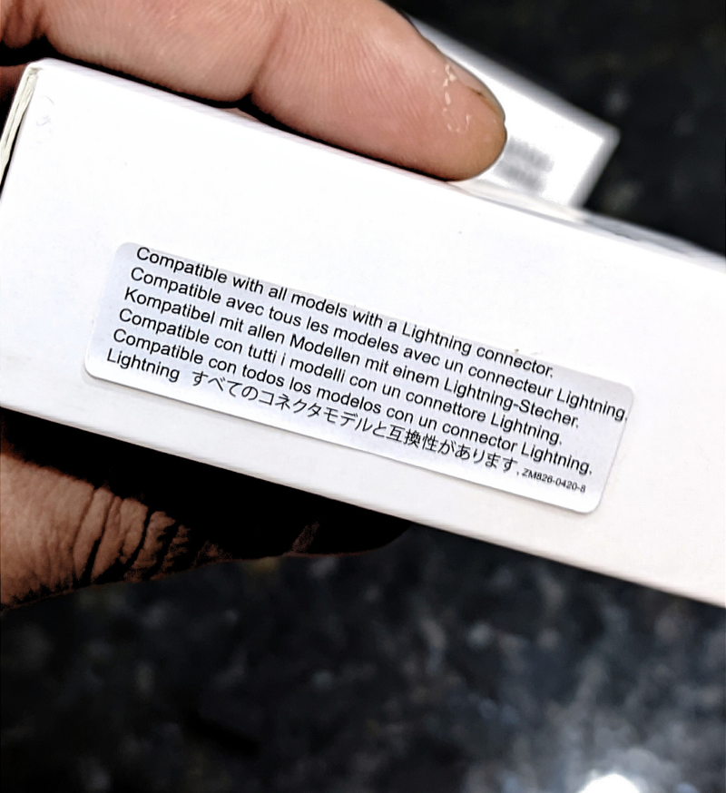 Kit Carregador 5W USB/Lightning  (Premium®)