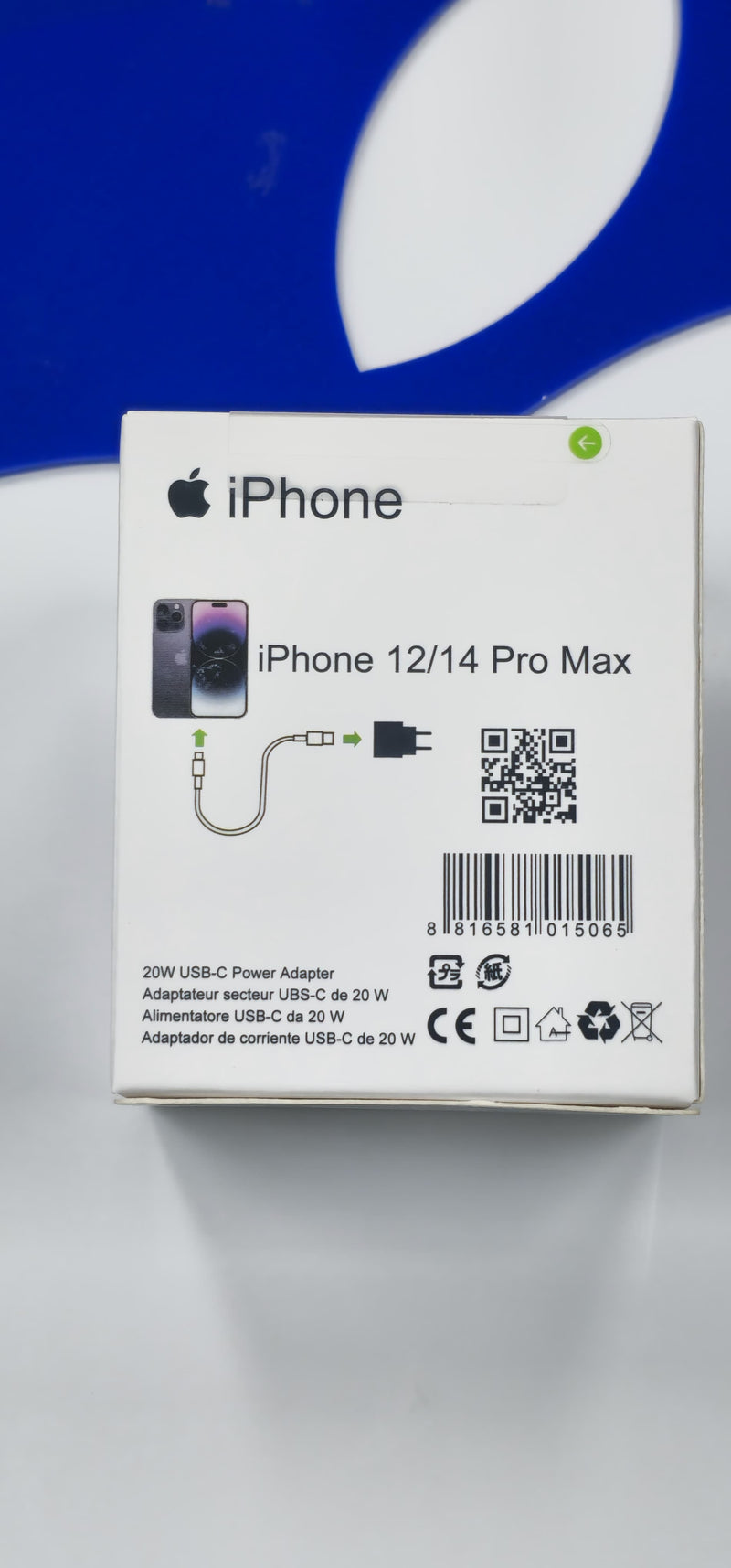 Kit Carregador 20W USB-C/Lightning  (Original®)