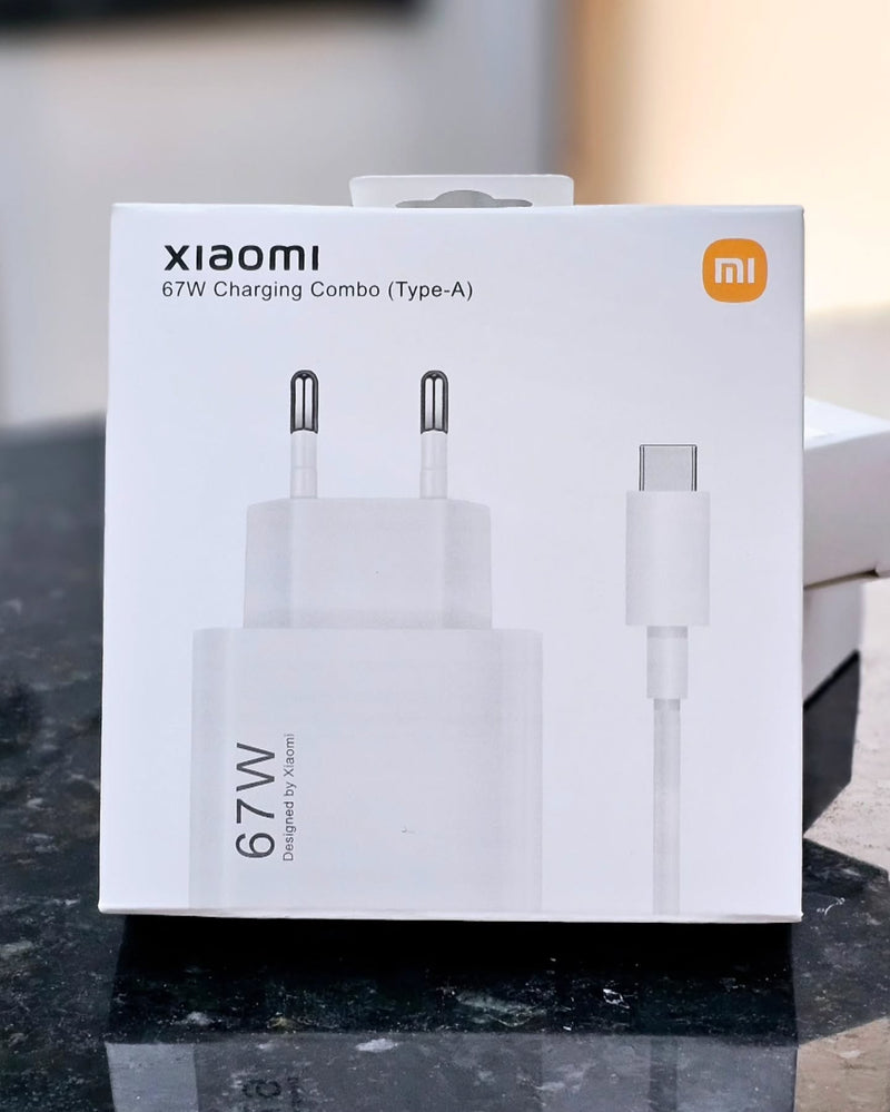 Kit Carregador Xiaomi 67W  (Original®)