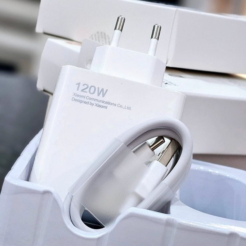 Kit Carregador Xiaomi 120W  (Original®)